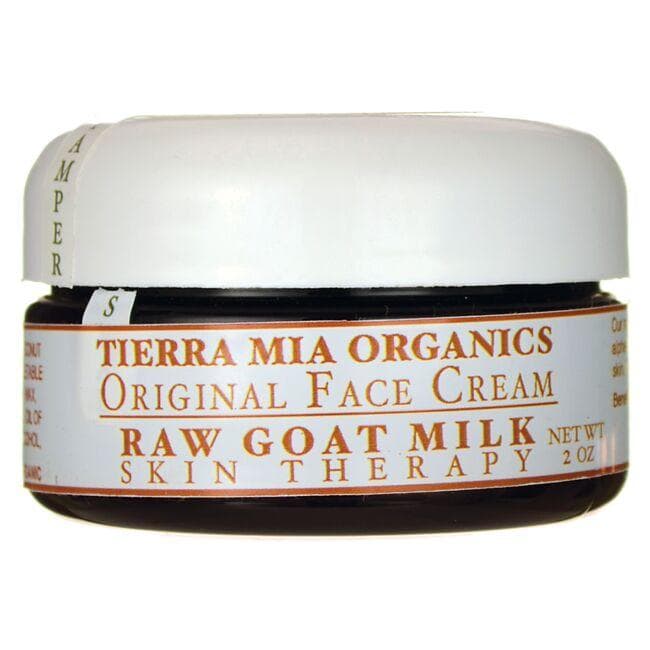 Tierra Mia Organics Original Face Cream Raw Goat Milk Skin Therapy | 2 oz Cream