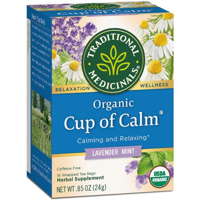 Organic Cup of Calm Tea - Lavender Mint