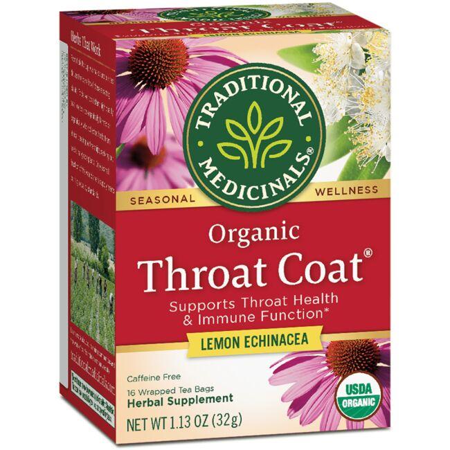 Organic Throat Coat Tea - Lemon Echinacea