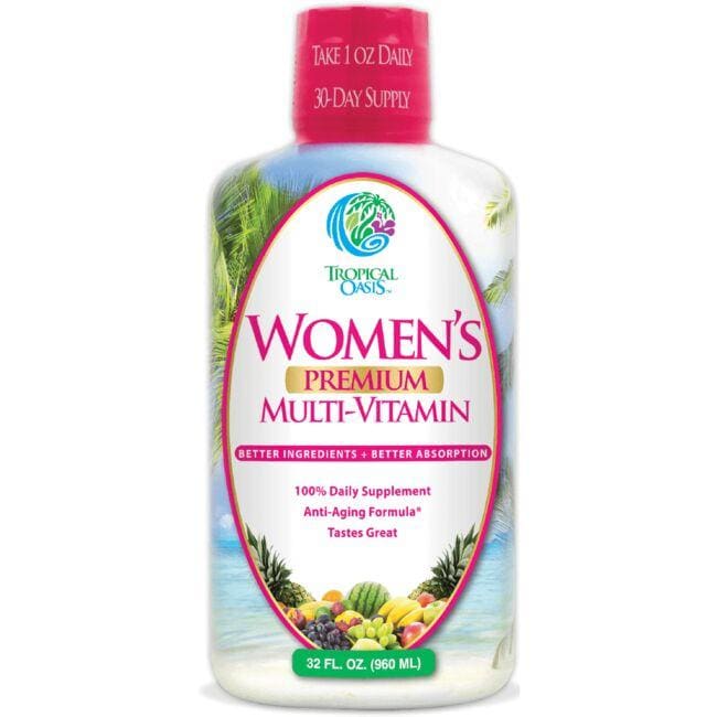 Tropical Oasis Womens Premium Multi-Vitamin 32 fl oz Liquid