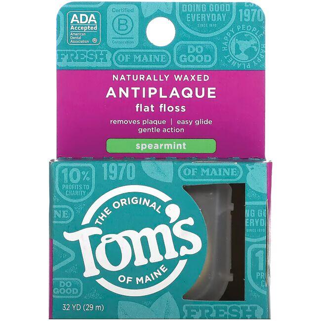 Toms of Maine Anti Plaque Floss Spearmint 32 Yards