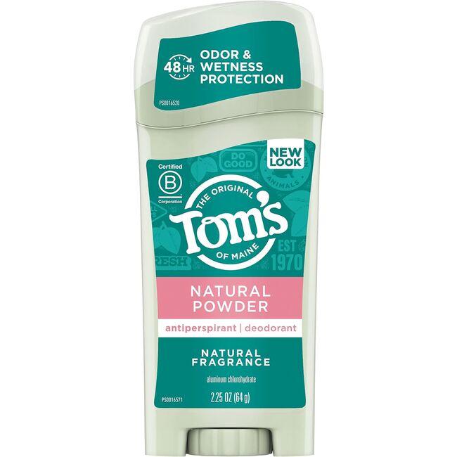 Toms of Maine Naturally Dry Deodorant - Natural Powder 2.25 oz Sticks