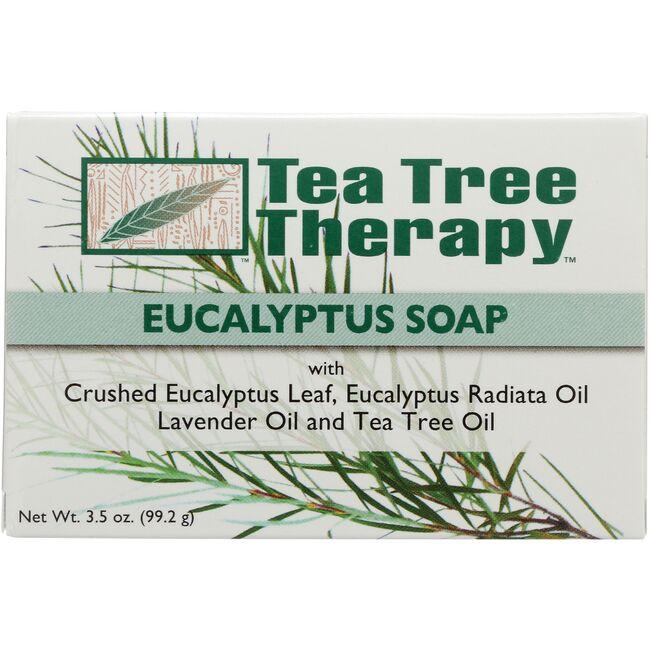 Tea Tree Therapy Eucalyptus Soap Bar Vegetable Base 3.5 oz Bars
