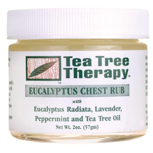 Tea Tree Therapy Eucalyptus Chest Rub 2 oz Cream