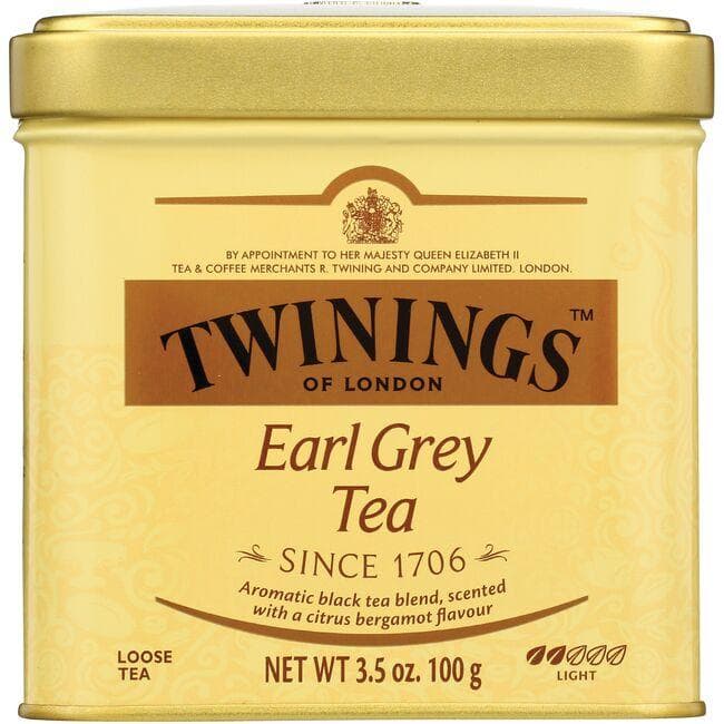 Twinings Classics Earl Grey Tea Loose | 3.53 oz Can