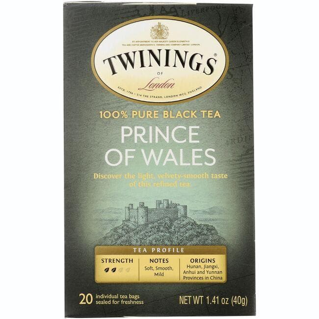 Twinings 100% Pure Black Tea - Prince of Wales | 20 Bags