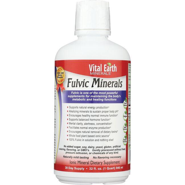 Vital Earth Minerals Fulvic Vitamin 32 fl oz Liquid
