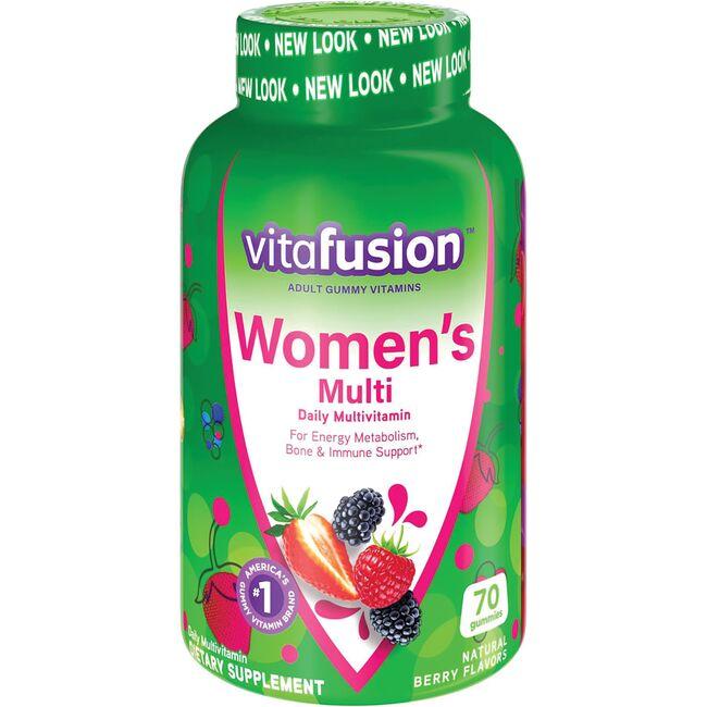 Vitafusion Womens Complete Multivitamin Gummy - Berry Flavors | 70 Gummies