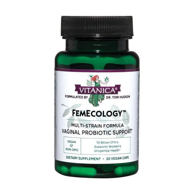 Vitanica Femecology Supplement Vitamin | 30 Vegan Caps | Probiotics
