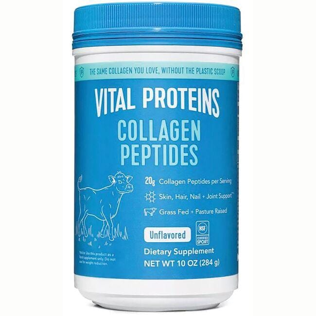 Vital Proteins Collagen Peptides - Unflavored Supplement Vitamin 10 oz Powder