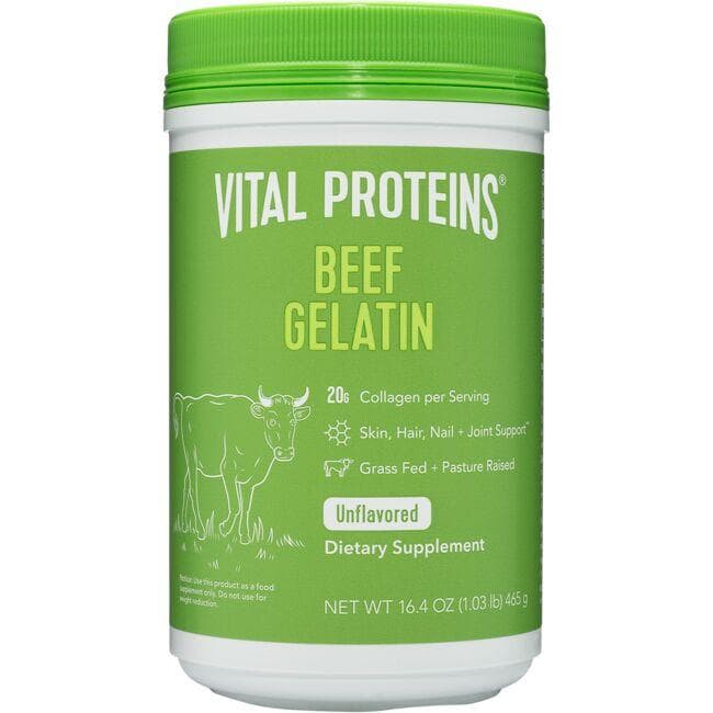 Vital Proteins Beef Gelatin - Unflavored Vitamin | 16 oz Powder