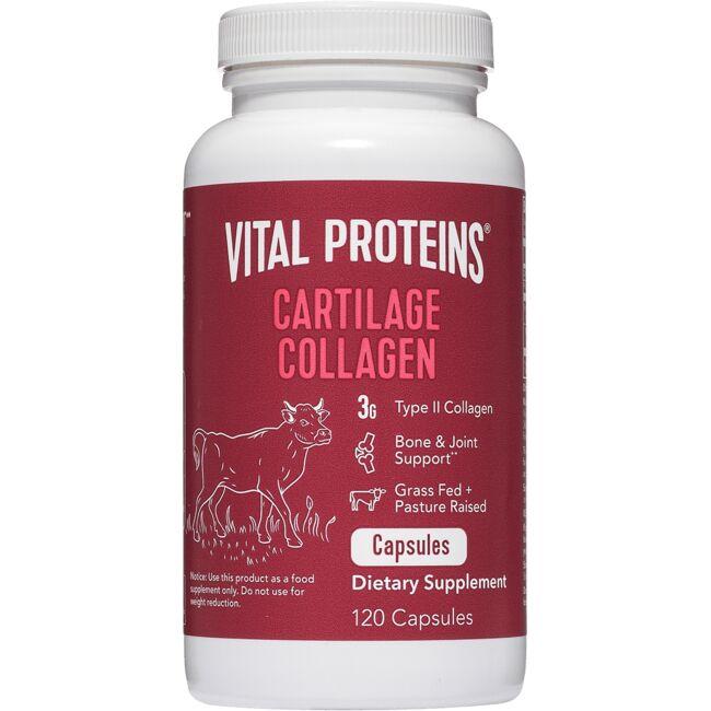 Vital Proteins Cartilage Collagen Supplement Vitamin 120 Caps