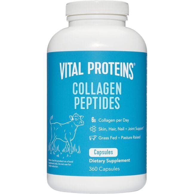 Vital Proteins Collagen Peptides Supplement Vitamin 360 Caps