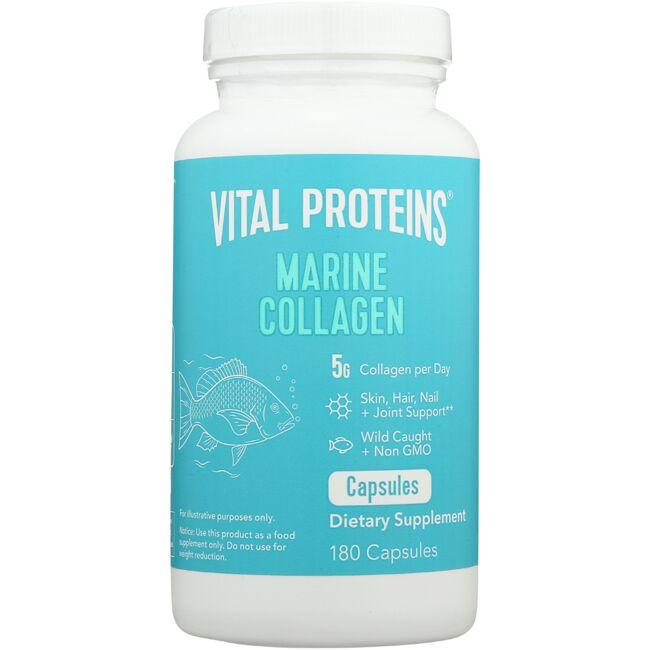 Vital Proteins Marine Collagen Supplement Vitamin | 180 Caps