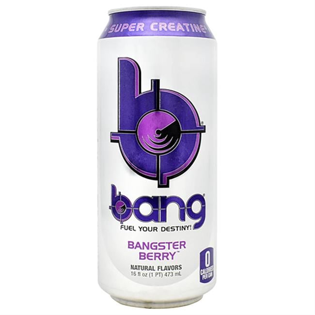 VPX Bang Energy Drink - Bangster Berry Vitamin 16 fl oz Liquid
