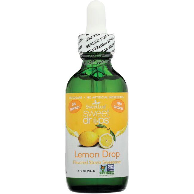 Wisdom Natural Sweetleaf Sweet Drops Lemon Drop Liquid Stevia 2 fl oz Liquid Blood Sugar Support