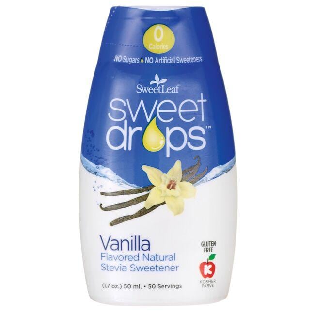 Wisdom Natural Sweetleaf Sweet Drops Liquid Stevia - Vanilla | 1.7 oz Liquid