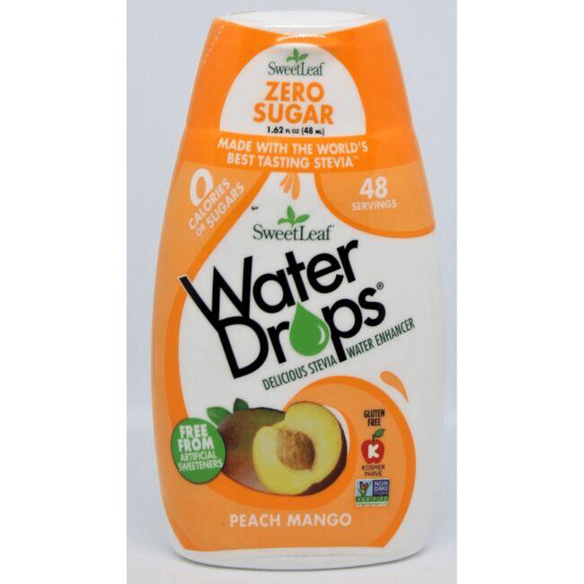 Wisdom Natural Sweetleaf Water Drops Stevia Enhancer - Peach Mango | 1.62 fl oz Liquid