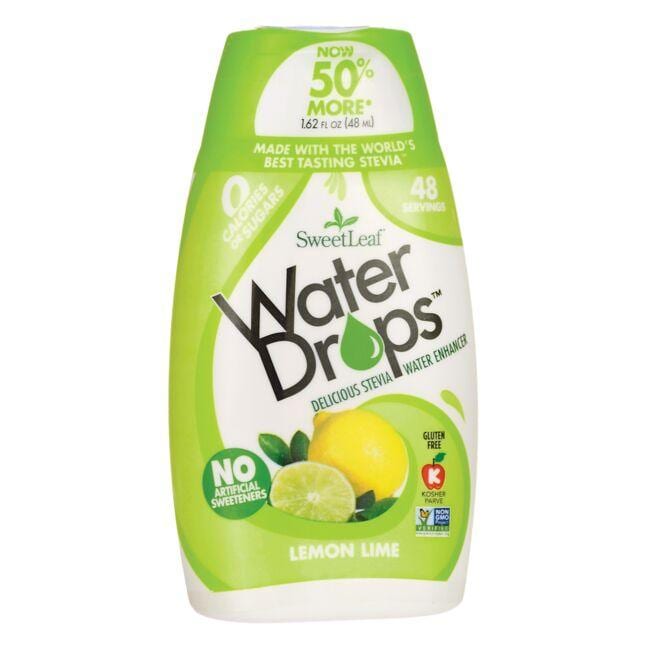 Wisdom Natural Sweetleaf Water Drops Stevia Enhancer - Lemon Lime | 1.62 fl oz Liquid