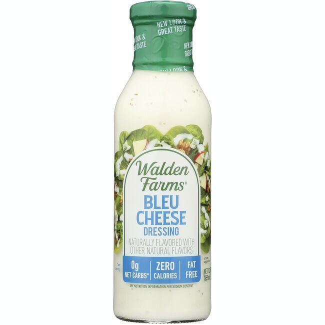 Walden Farms Bleu Cheese Salad Dressing | 12 fl oz Bottles