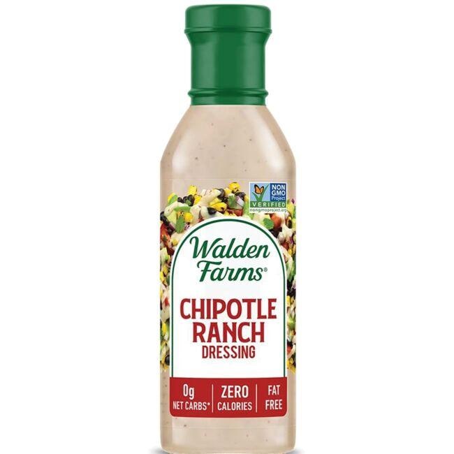 Walden Farms Chipotle Ranch Salad Dressing | 12 fl oz Bottles