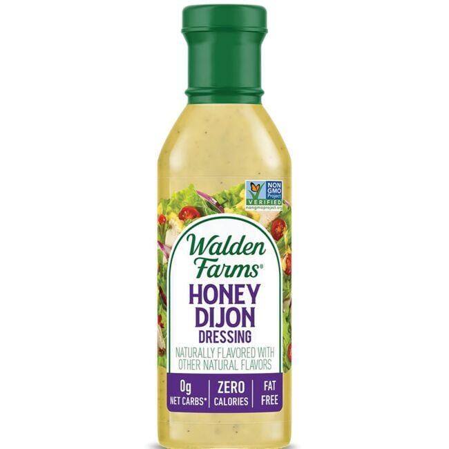 Walden Farms Honey Dijon Salad Dressing | 12 fl oz Bottles