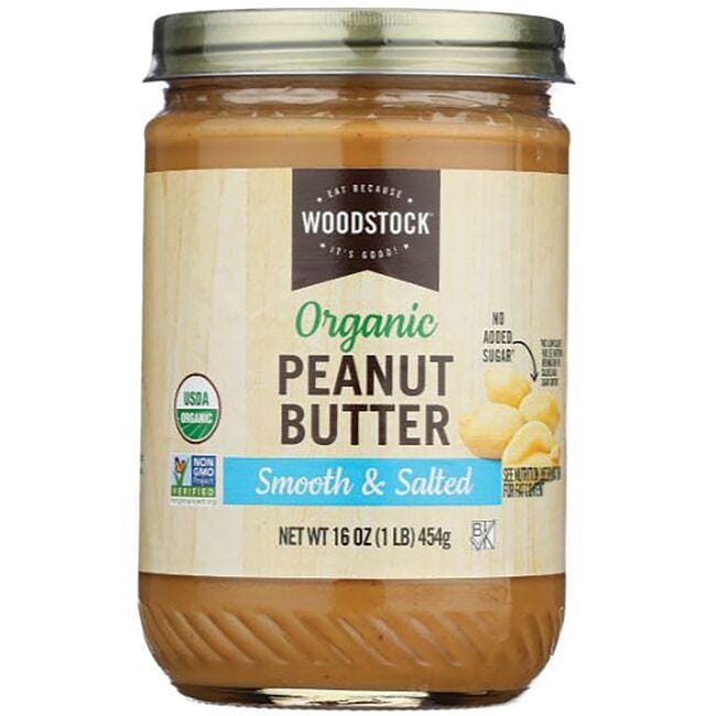 Organic Peanut Butter - Smooth & Salted