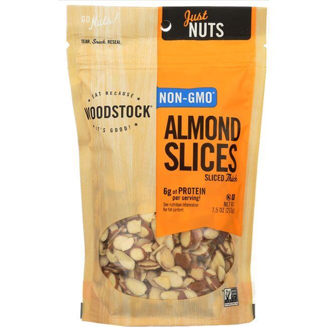 Woodstock Foods Almond Slices | 7.5 oz Package