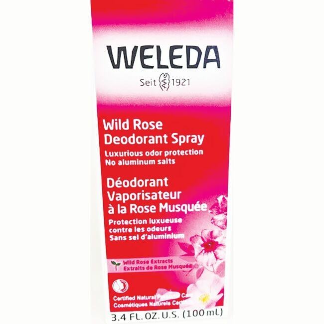 Weleda Wild Rose Deodorant Spray | 3.4 fl oz Liquid