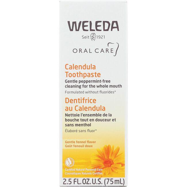 Weleda Calendula Toothpaste - Gentle Fennel 2.5 fl oz Paste