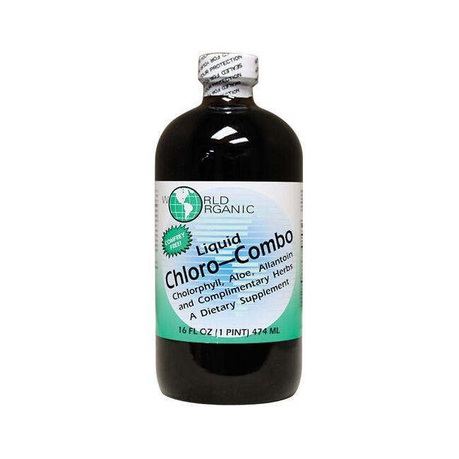 World Organic Chloro-Combo Liquid Supplement Vitamin 16 fl oz Liquid