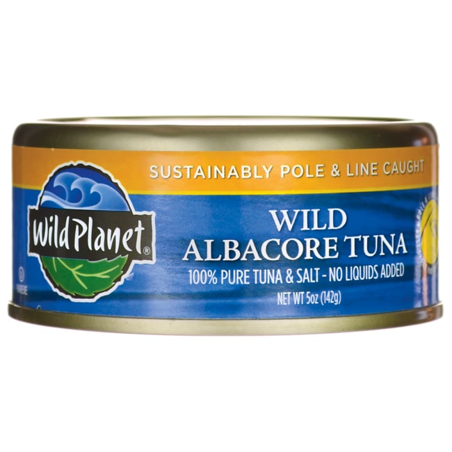 Wild Planet Wild Albacore Tuna Банка 5 унций