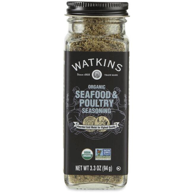 Watkins Inc. Organic Seafood & Poultry Seasoning | 3.3 oz Jar