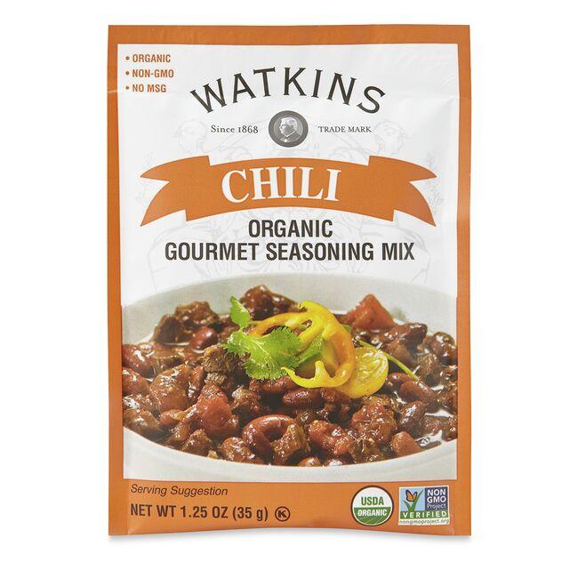 Watkins Inc. Chili Organic Gourmet Seasoning Mix | 1.25 oz Packets