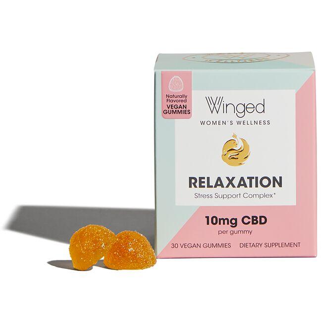 Winged Wellness Relaxation Cbd Gummies Supplement Vitamin | 30 Gummies