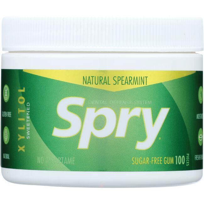 Xlear Spry Spearmint Chewing Gum - Sugar Free | 100 ct