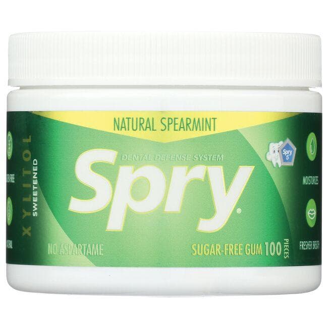 Spry Sugar-Free Gum - Natural Spearmint