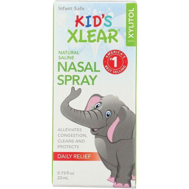 Xlear Kids Saline Nasal Spray with Xylitol | 0.75 fl oz Spray