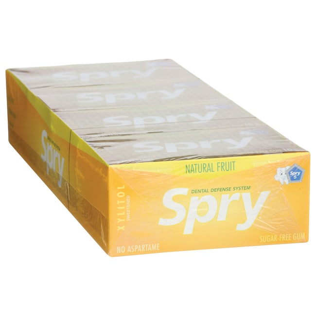 Xlear Spry Gum - Натуральные фрукты, 10 шт./20 коробок.