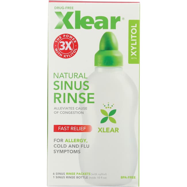 Xlear Sinus Care Rinse with Xylitol 1 Kit Swanson Health Products