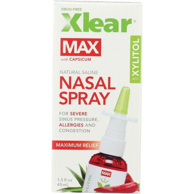 Xlear Max Sinus Spray with Xylitol 1.5 fl oz Liquid