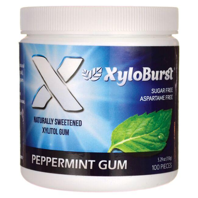 XyloBurst Xylitol Gum - Peppermint 100 Pieces