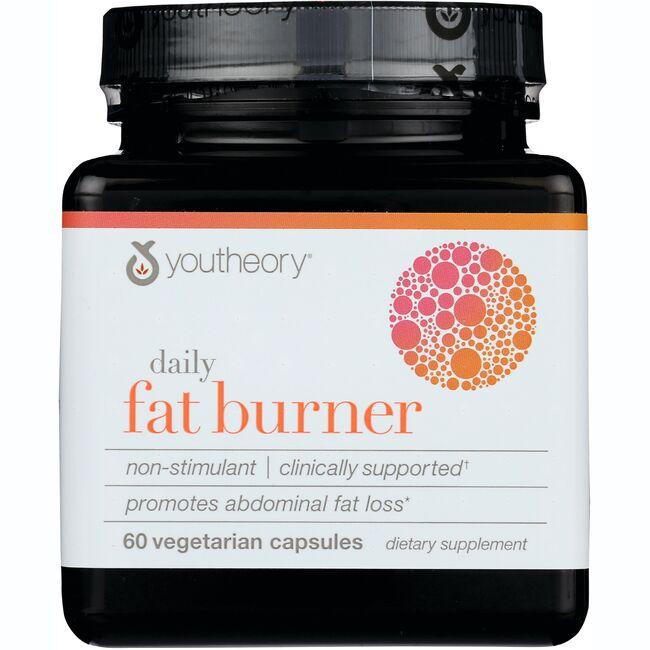 Youtheory Daily Fat Burner Vitamin | 60 Veg Caps | Weight Management