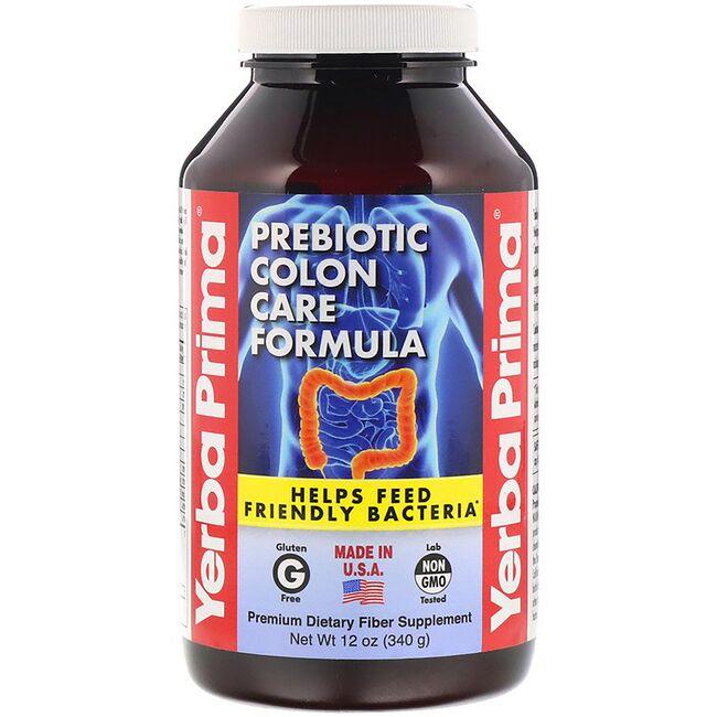 Yerba Prima Prebiotic Colon Care Formula Vitamin 12 oz Powder