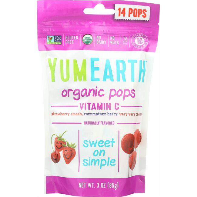 Organic Pops Vitamin C - Assorted Flavors