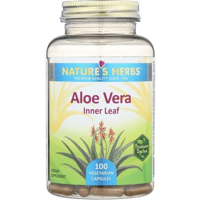 Natures Life Aloe Vera Inner Leaf 100 Veg Caps