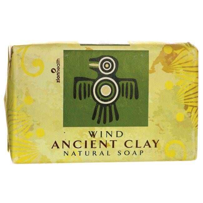 Zion Health Wind Ancient Clay Organic Soap 1 Bar Bars