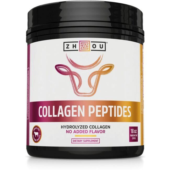 Zhou Collagen Peptides Supplement Vitamin | 18 oz Powder