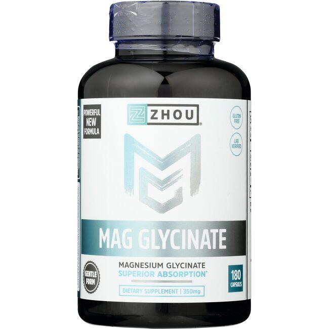 Zhou Mag Glycinate Vitamin | 180 Caps
