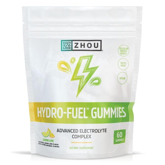 Zhou Hydro-Fuel Gummies - Lemon Lime Vitamin | 60 Gummies